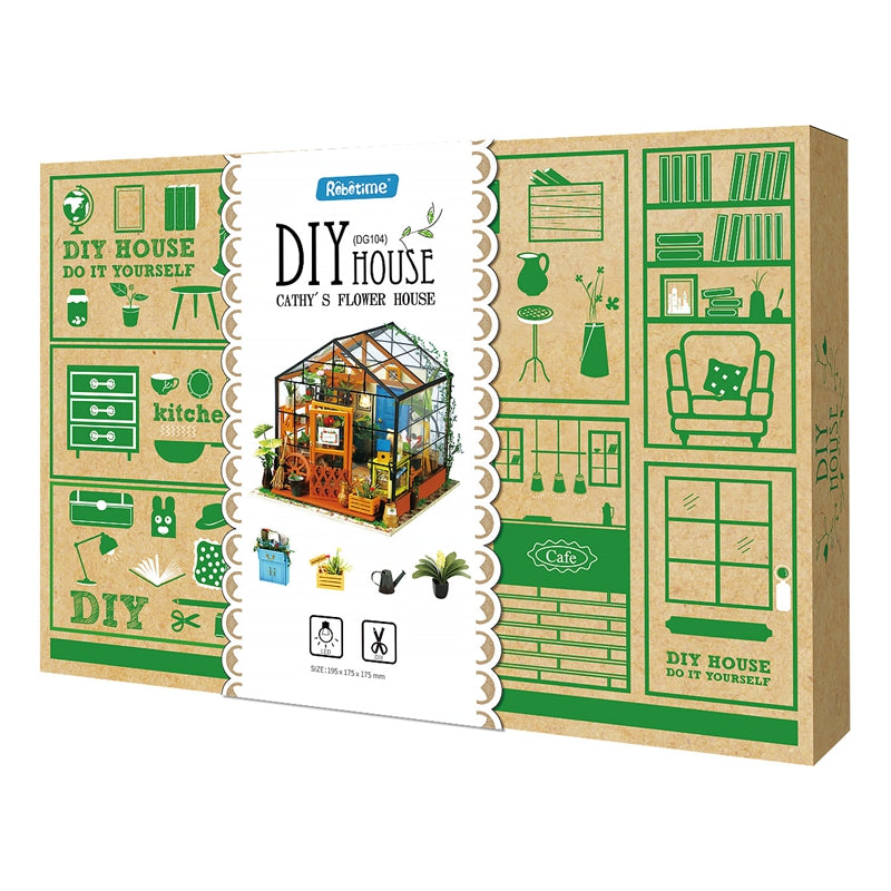 Rolife DIY Miniature House: Cathy’s Flower House