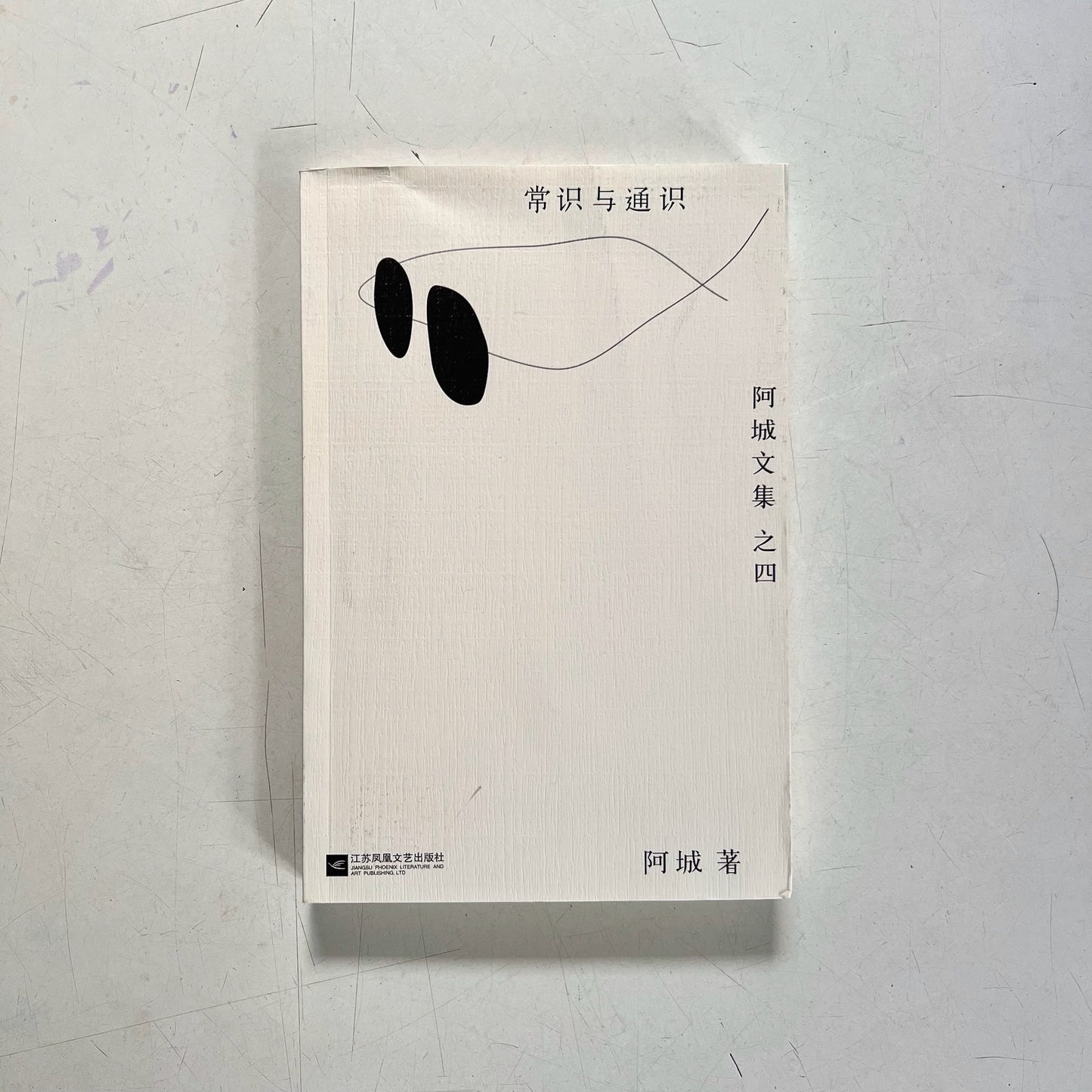 阿城文集之四:常识与通识【九成新】