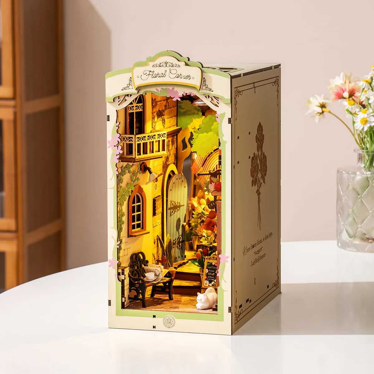 Rolife Booknook: Floral Corner