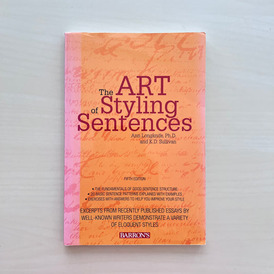 The Art of Styling Sentences