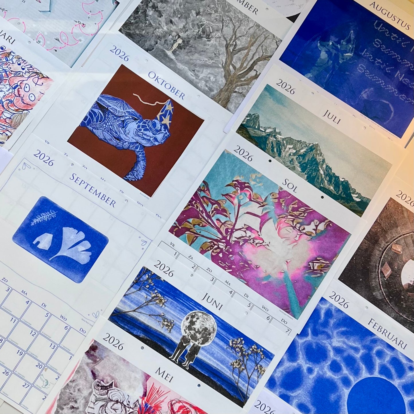 De Boog Moon Calendar 2026