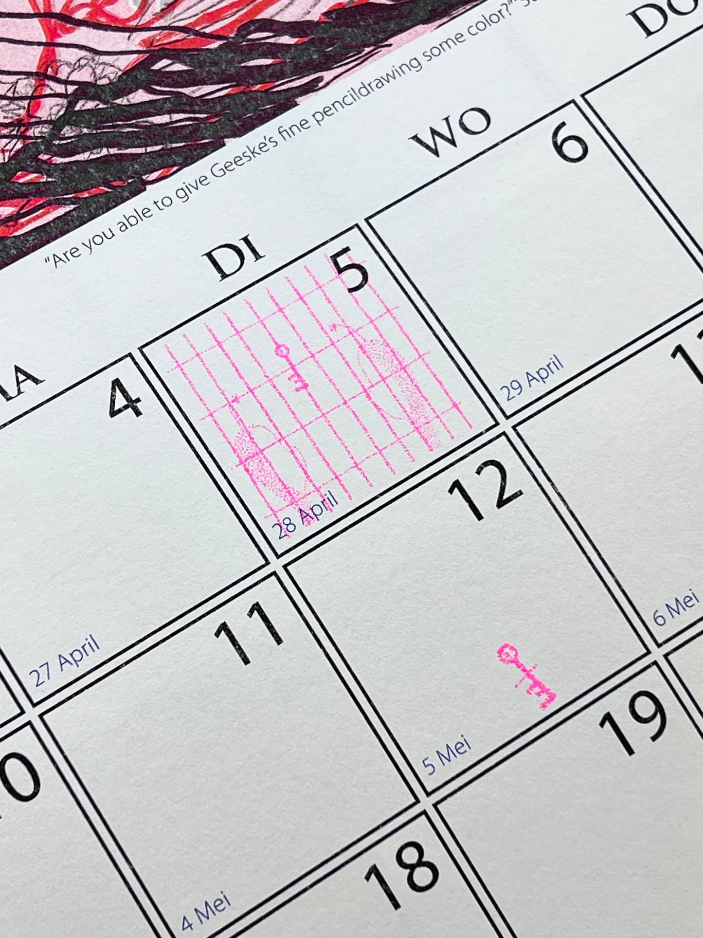 De Boog Moon Calendar 2026