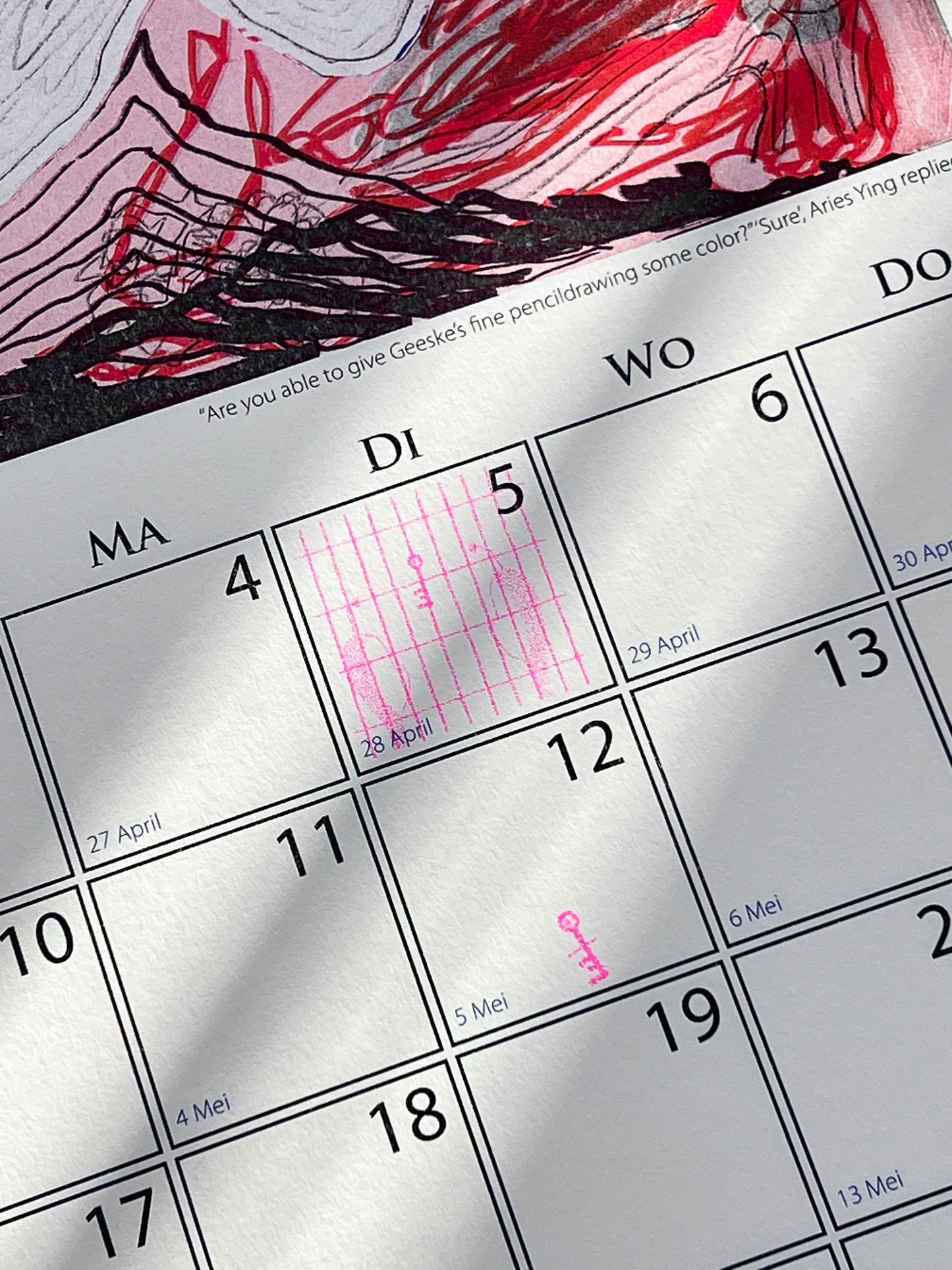 De Boog Moon Calendar 2026